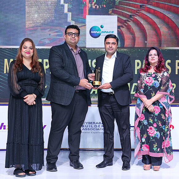 Mindspace REIT’s Mindspace Madhapur won the ‘Most Environment Friendly Commercial Space’ recognition at the 3ʳᵈ Realty+ Excellence Awards Hyderabad 2026