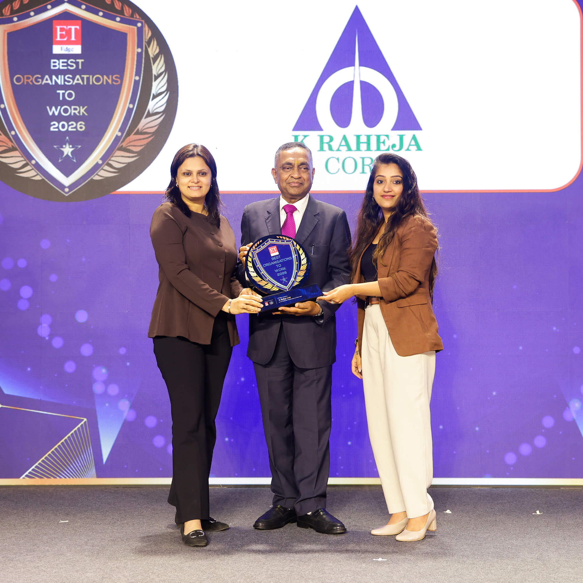 K Raheja Corp recognized at the ET Edge Best Organisations to Work 2026