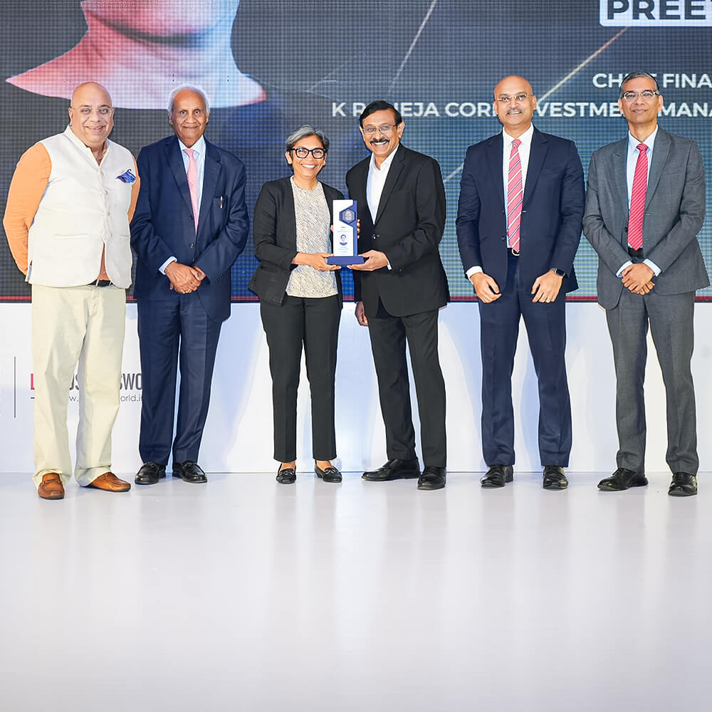 Preeti Chheda, Chief Financial Officer, K Raheja Corp Investment Managers Pvt Ltd (Manager to Mindspace REIT), won the ‘Best Woman CFO’ and ‘Best CFO (Medium Enterprise) – Gold’ recognitions at the BW CFO World Best CFO & Finance Strategy Excellence Awards 2026