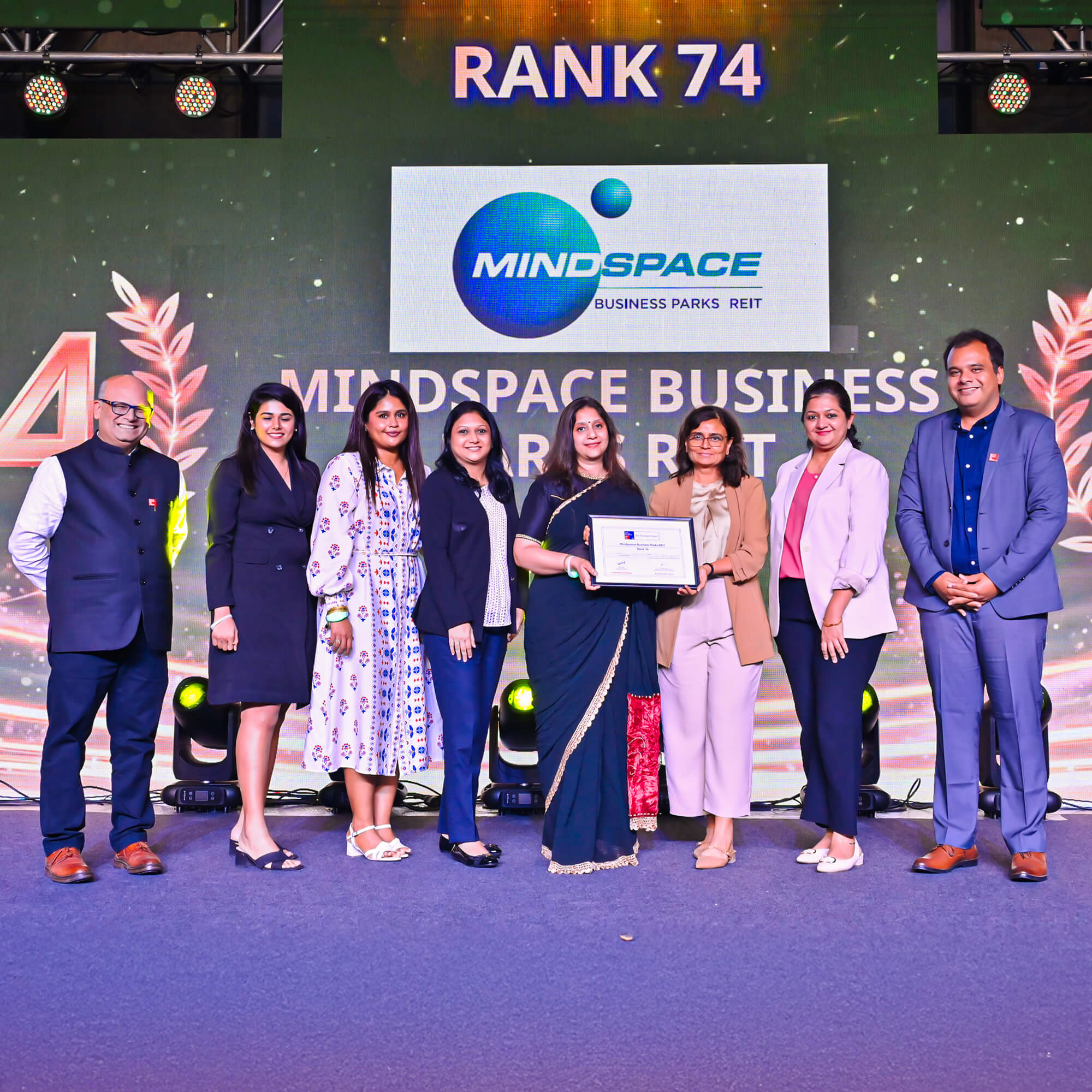 Mindspace REIT is honored to be among India’s Top 100 Great Places to Work