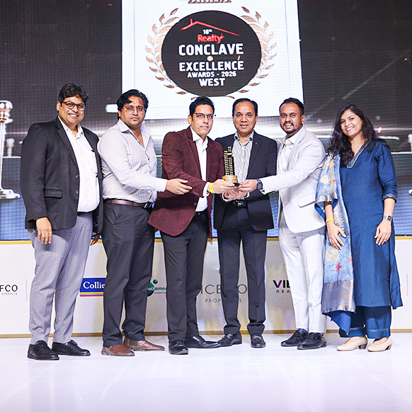 K Raheja Corp Homes' Raheja Jade City received the 'Mixed-Use Project of the Year' recognition at the 18ᵗʰ Realty+ Excellence Awards 2026 - West