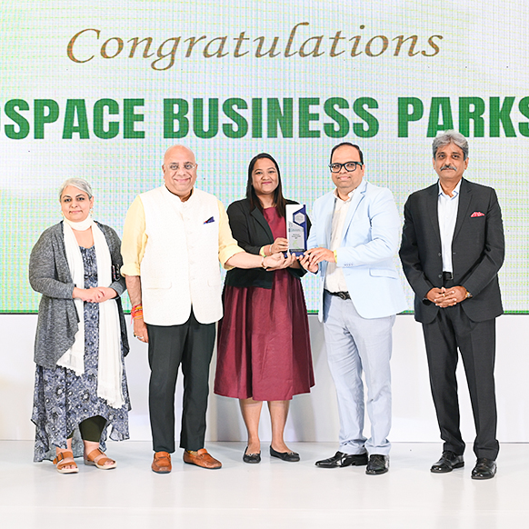 Mindspace REIT received the 'Data & Tech-Driven ESG Transformation' recognition at the BW Sustainable World Awards 2026