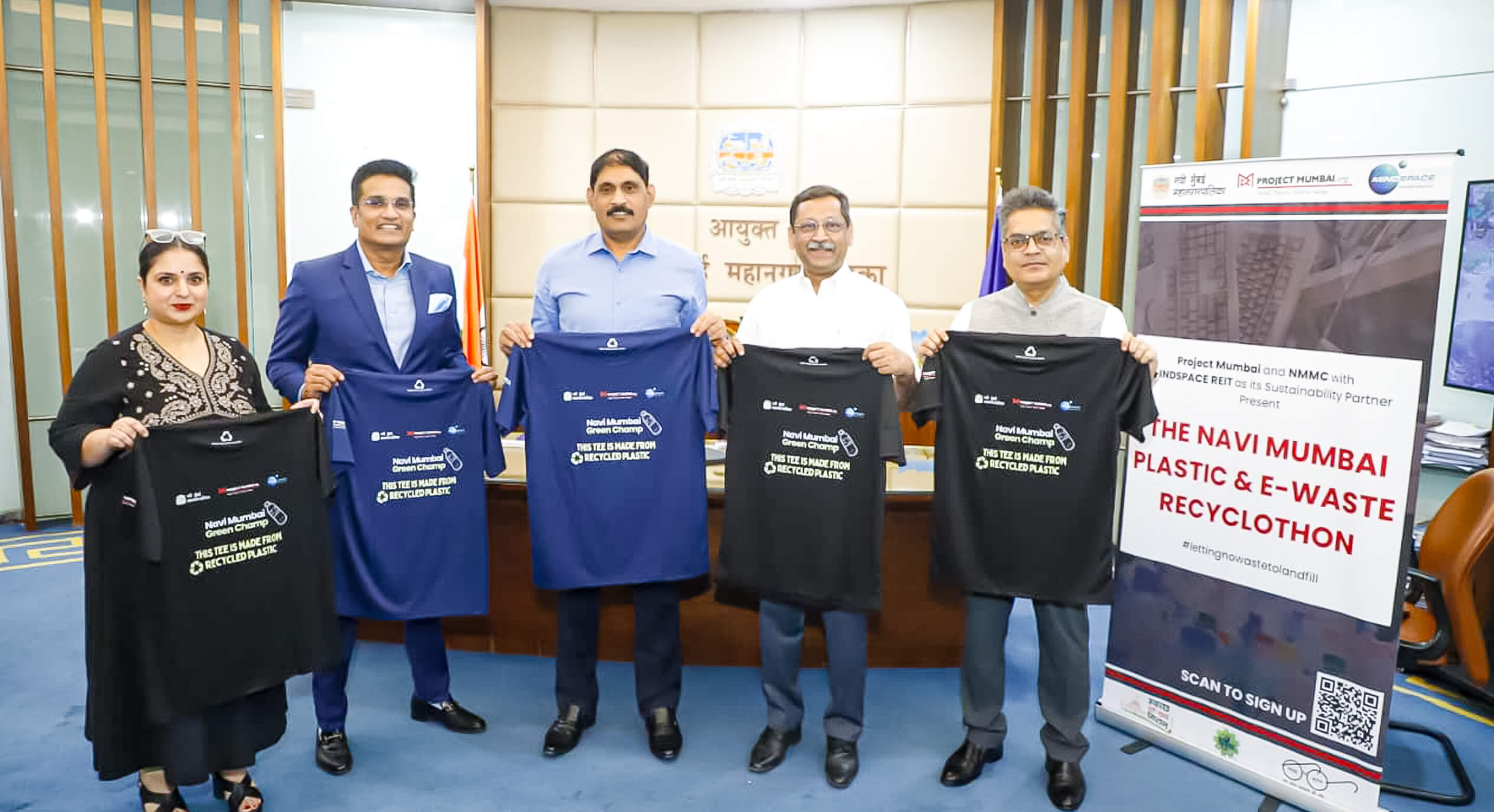 NMMC, Project Mumbai, and Mindspace REIT Unite for a Greener Navi-Mumbai