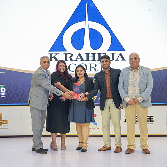 K Raheja Corp was felicitated with the 'Best Video Marketing Campaign' award for its Independence Day musical Desh Ki Dhun at the Realty+ India Brand Leadership Awards