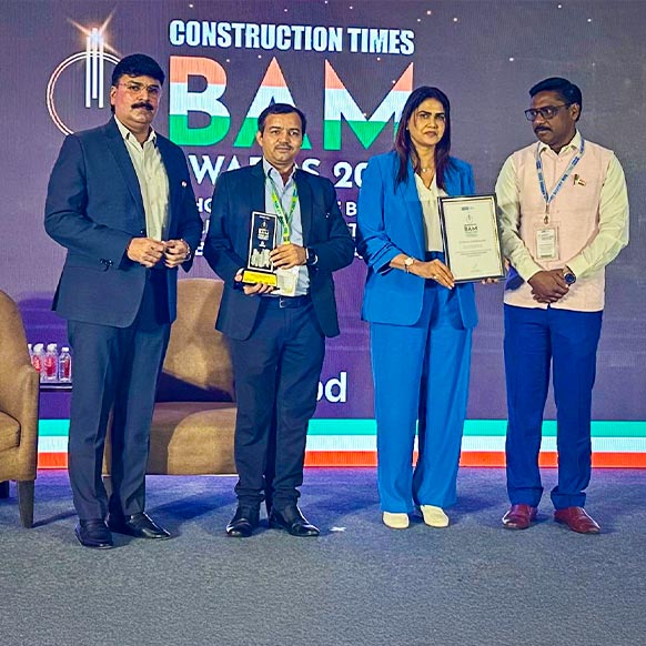 Mindspace REIT honoured at the Construction Times BAM Awards 2025