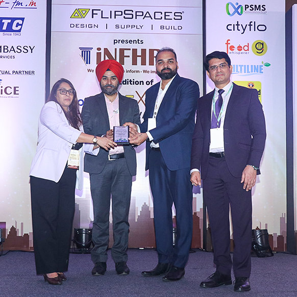 K Raheja Corp won the 'Workplace Security/Safety' award at the 3ʳᵈ Edition of Corporate Excellence Conference & Awards 2026 by iNFHRA