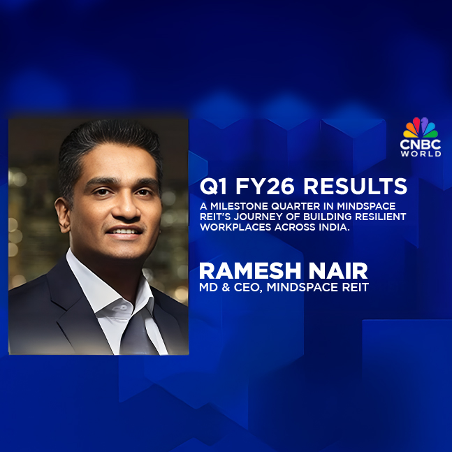 Q1 FY26 Results | Mindspace REIT Achieves Highest Occupancy Since Listing
