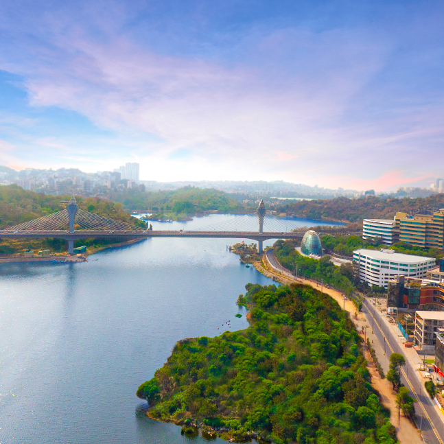 Durgam Cheruvu now a delight for walkers