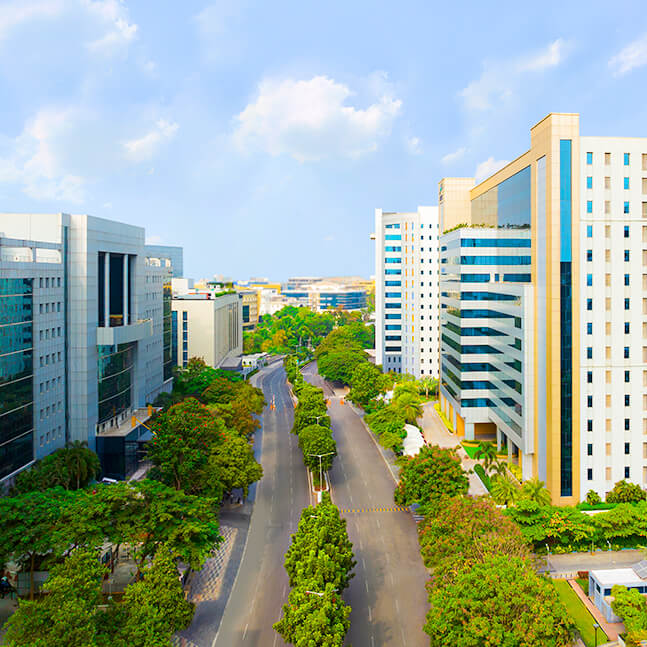 Mindspace at Madhapur in Hyderabad – Gold rating certification for Building 12 A